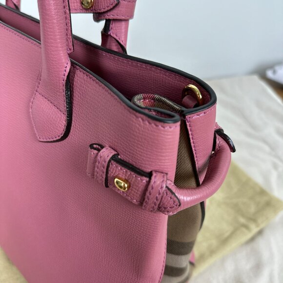Burberry Pink Banner Bag - Picture 7 of 16